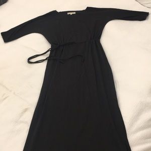 Black maxi 3/4 dress
